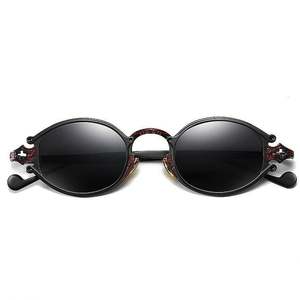 Gafas de Sol Steampunk Vintage de Moda 2020, Montura Metálica para Hombre y Mujer, Protección UV400, Ovaladas Pequeñas - Product Image 5