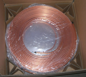 Customizable High Pressure 99.9% Pure Copper Water Tube Refrigeration Sizes 1/8 1/4 3/8 5/8 Free Cutting Bending Welding - Product Image 1