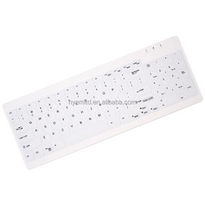 Nuevo Teclado Inalámbrico de Silicona Tipo C de Tres Modos a Prueba de Agua para Hospital - Product Image 1