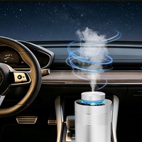 Diffuseur d'huiles essentielles portable, nébuliseur 20 ml, brume froide, rechargeable, sans fil, pour voiture, bureau, table de chevet, yoga