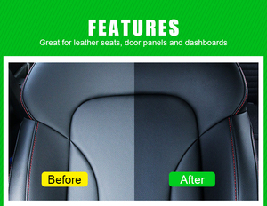 Fantástico Xml tratamiento de cuero de alta calidad muebles zapatos hogar coche Interior renovar acondicionador 260ML - Product Image 3