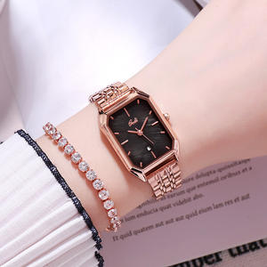 Reloj de Mujer de Alta Gama con Correa de Acero Sólido, Diseño Cuadrado, Versátil, con Fecha, Reloj de Cuarzo - Product Image 5