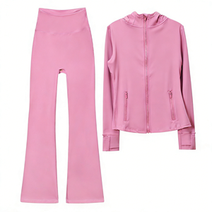 Veste Lulu pour femme 2026, double face brossée, haute élasticité, coupe ajustée, veste de yoga, logo frontal, style uni, nouveau style, vêtements de yoga Lulu - Product Image 2