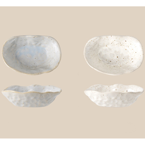 En stock – Assiette <span class=keywords><strong>rectangulaire</strong></span> en <span class=keywords><strong>porcelaine</strong></span> écologique <span class=keywords><strong>de</strong></span> style nordique, petite assiette en céramique pour sauces et condiments - Product Image 3