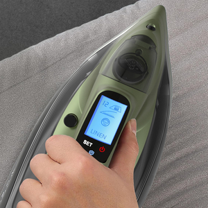 Plancha de Vapor Profesional con Control de Temperatura de 12 Niveles, Vaporizador de Ropa con Pantalla LCD, Planchado Preciso para Uso Doméstico y en Hoteles, Eléctrica - Product Image 1