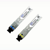 Transceiver Fibre Optique Monomode Gigabit 1.25G BiDi SFP 5km Interface SC SMF Prise en Charge de l'Étiquetage Personnalisé Module Optique SFP