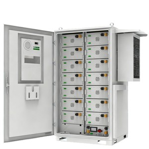 Gabinete de Almacenamiento de Energía Refrigerado por Aire para Exteriores, Personalizado, 50KW 200KWH, Batería LiFePO4, IP54, Red Híbrida, Comunicación RS485 - Product Image 4