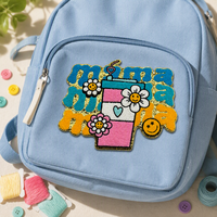 2024 Offre Spéciale vacances MAMA Chenille Patch fer le jour du match Chenille lettre Patch grande taille personnalisé broderie Patch