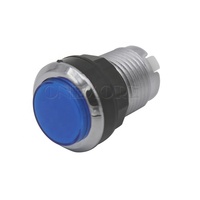 Boutons poussoirs d'arcade en métal et plastique de 30 mm, interrupteurs lumineux pour machine de jeu d'arcade, pièces en anglais