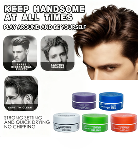 Cera para el Cabello Mate de Marca Privada para Hombres, Gel de Pomada de Arcilla Acuosa para Peinar y Dar Textura, Natural, Profesional, Personalizado - Product Image 2