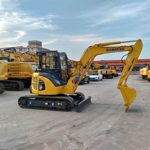 ระบบไฮดรอลิกคอมัตซึ pc55mr มินิเครื่องขุด pc55 5ton มือสองประสิทธิภาพความปลอดภัยสูง - Product Image 2