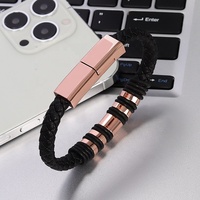 Câble USB Type-C en cuivre pur pour la charge rapide, les données, les téléphones mobiles, les écouteurs, les appareils Android et iOS, l'utilisation sur ordinateur