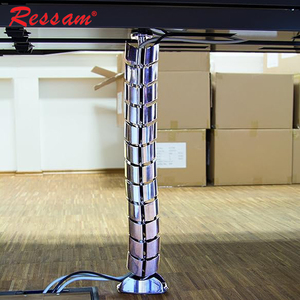Ressam ABS nhựa rắn dây quản lý hộp Chiều cao có thể điều chỉnh đứng bàn quản lý cáp dưới bàn - Product Image 4