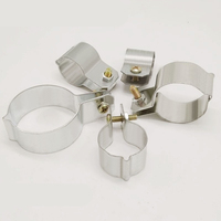 Fabrication de tôles Tube d'estampage Clip en forme de U Clips à ressort en métal Fixation de tuyau industriel pour un maintien sécurisé des pipelines