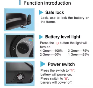 Batería para Bicicleta Eléctrica de 36v 48v 52v 60v 72v 15-35ah, Kit de Batería para Motocicleta Eléctrica, Batería para Bicicleta Eléctrica con Neumáticos Anchos, 21700 - Product Image 5