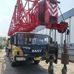 Grúa sobre orugas usada Sany ZTC350T de 35 toneladas, maquinaria pesada con motor, caja de cambios, bomba y PLC - Product Image 1