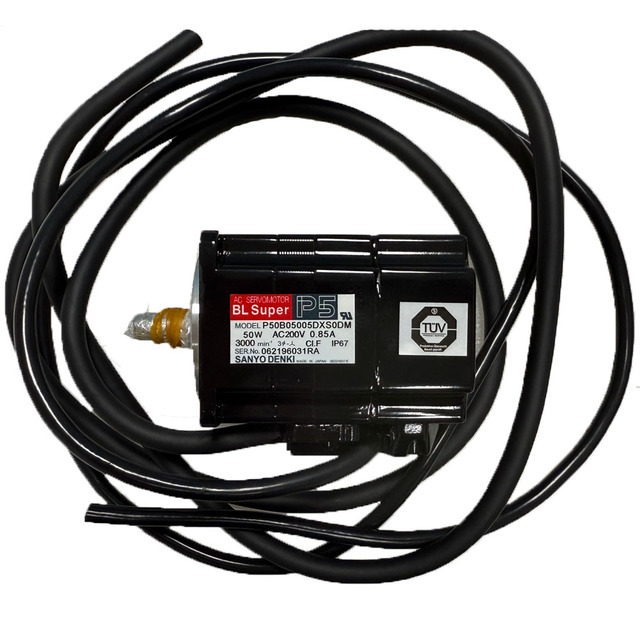 P50B05005DXS0DM/P50B08100HXS9G/P50B04007DCLBA/P50B07040HCS00M AC Servo Motor High Precision for Industrial Automation