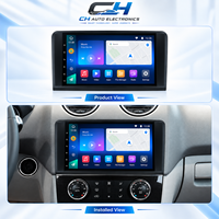 Passend für Benz ML Universelles Auto-Radio Multimedia-Display 9 Zoll Android GPS-Navigation Ohne DVD