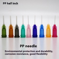 Modélisation d'injection flexible industrielle 14-27g demi-pouce anti-rayures pleine aiguille pointe distribution vis aiguille PP Machine pour paquet