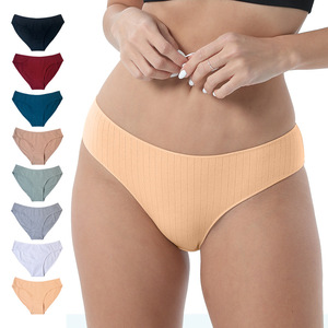 <span class=keywords><strong>Slip</strong></span> da donna a vita bassa in cotone traspirante, <span class=keywords><strong>senza</strong></span> cuciture, per studentesse, per il commercio estero - Product Image 3
