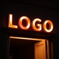 Letrero LED RGB Personalizado para Exteriores, Letrero Luminoso a Todo Color con Logotipo Personalizado, Letrero Programable con Letras 3D para Negocios