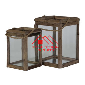 Decoración de boda de calidad superior Metal hierro colgante vela linterna Acero inoxidable suelo centros de mesa vela linterna - Product Image 3