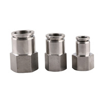 Fabricante de conectores neumáticos CAMOZZI Tipo T forma 3 vías Igual Metal Cobre Latón Aire Accesorios