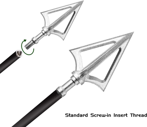 Cố định lưỡi 100/125 hạt broadheads, G5 Săn bắn cung boradheads - Product Image 4