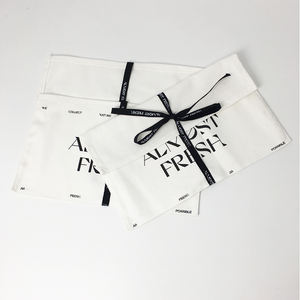 Sac enveloppe en toile de haute qualité avec ruban d'emballage de produit à ceinture, personnalisé - Product Image 3