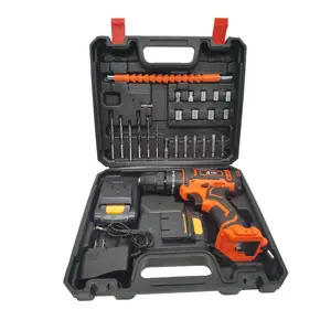 Hand 12V 18V 20V 24V Lithium Batterij Draadloze Impact Mini Elektrische Combo Kit Power Tool Boor set