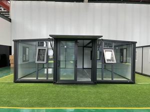 Fast Build Extendable Prefabricated Homes Steel Container House 3D Model Design for Office Building Engineering <b>Camp</b>. TS-C95 - Product Image 2