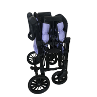 Poussettes cargo pliables pour bébés avec 2 sièges hauts face à face Poussette double 2 en 1 pour enfants