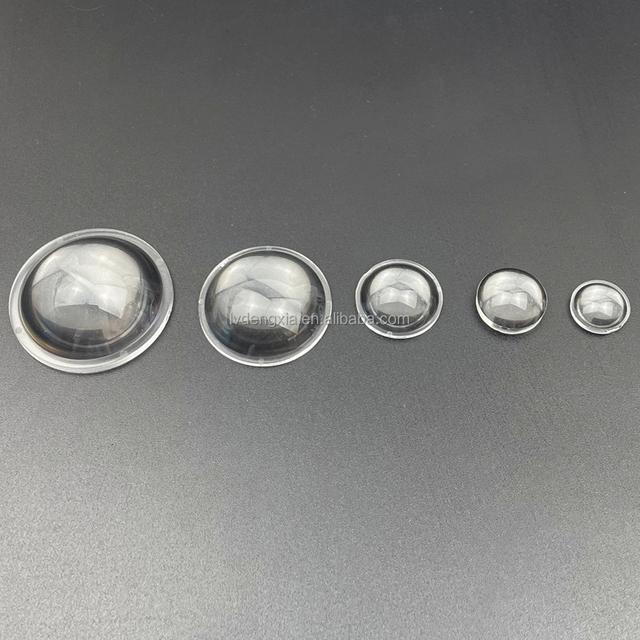 Optical Led Lighting Lens Acrylic COB Lamp Lens for Led Flashlight Flat Convex Lens Diameter 10.5/12.5/15/16/66mm
