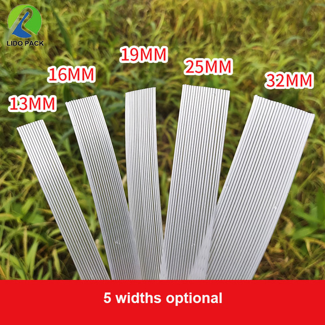 Polyester Composite 13 16 19 25mm 32 mm Heavy Duty High Tension Manual Packing Composite Cord Strap