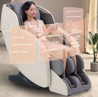 2023 C94 Zero Gravity Fauteuil de massage électrique Comtek Super Long 8D Sl Track OEM Vente en gros Portable et pliable pas cher