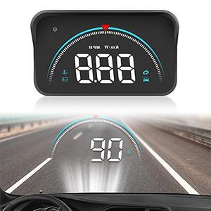 IKiKin – accessoires de <span class=keywords><strong>voiture</strong></span> HUD M8 modèle OBD2 projecteur de <span class=keywords><strong>vitesse</strong></span> <span class=keywords><strong>voiture</strong></span> intelligente alarme de <span class=keywords><strong>vitesse</strong></span> numérique <span class=keywords><strong>affichage</strong></span> tête haute pour toutes les voitures - Product Image 4