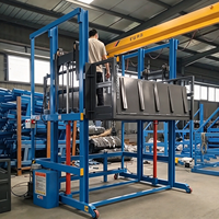 Plateforme de chargement mobile à pont large pour camions 2000x2600mm 3 tonnes hydraulique