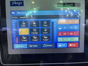 Lavadora Industrial de 30 kg, Extractora de Alta Resistencia, Equipo de Lavandería Comercial para Hoteles, Hospitales y Lavanderías Profesionales - Product Image 4