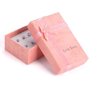 ชุดต่างหูประเภทต่างหูเพทายผู้หญิงพร้อมต่างหูเพชรสี่เหลี่ยม - Product Image 3