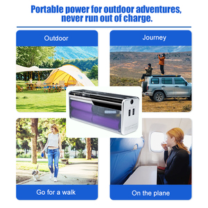 ESUN 100W Panneau solaire pliable 98.5Wh Chargeur portable pour centrales électriques IP65 étanche avec béquille Compatible avec <span class=keywords><strong>Jackery</strong></span> - Product Image 6