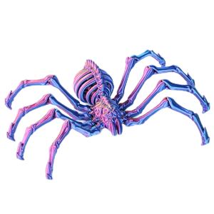 Jouet araignée imprimé en <span class=keywords><strong>3D</strong></span> à grande échelle, en tiges durables PLA/PETG, modèle d'arachnide réaliste personnalisé, accessoires pour décoration effrayante d'Halloween - Product Image 1