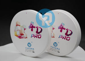 Bloc de zircone dentaire multicouche Yucera 4D Pro, laboratoire dentaire, super translucidité, disque de zircone dentaire - Product Image 3