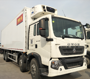Semirremolque Refrigerado Sinotruk Nuevo de 375 <span class=keywords><strong>HP</strong></span>, Fabricación China, Capacidad de Carga de 5 Toneladas, Transporte de Alimentos, Caja de Carga de Acero Manual para Válvulas - Product Image 2