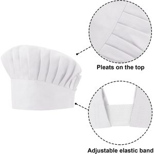 2025 Custom Printed Chef <b>Hat</b> Adjustable Elastic <b>Band</b> for Men & Women's Cooking & Baking Personalized with Text Logo - Product Image 6