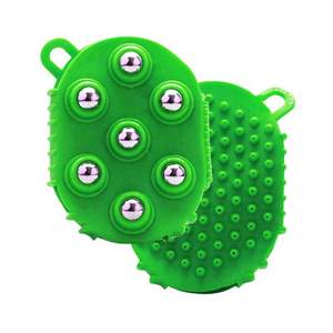 Brosse de massage double face à sept billes, rouleau de massage en silicone, outil Gua Sha pour le soin du dos - Product Image 4