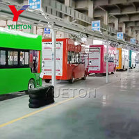 Bus touristique électrique à deux étages de 17 places à vendre, nouveau design, équipement de divertissement extérieur pour les excursions