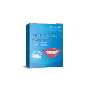 Relleno dental moldeable Dientes postizos Kit de reparación temporal  Dentadura de pegamento sólido