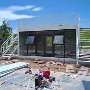 Casa Contenedor Modular Prefabricada de Acero de 20 pies y 40 pies, Nueva, al Mejor Precio de Fábrica en China, con Certificación CE, Moderna - Product Image 3