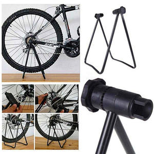 Soporte de suelo para bicicletas, desmontable, con recubrimiento en polvo, en forma de U, para almacenamiento y estacionamiento de equipos de ciclismo. - Product Image 5