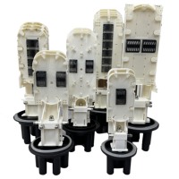 Caja de Empalme de Fibra Óptica de 288 Núcleos, 3 Entradas y 2 Salidas, Impermeable IP68, para Distribución FTTH en Filipinas